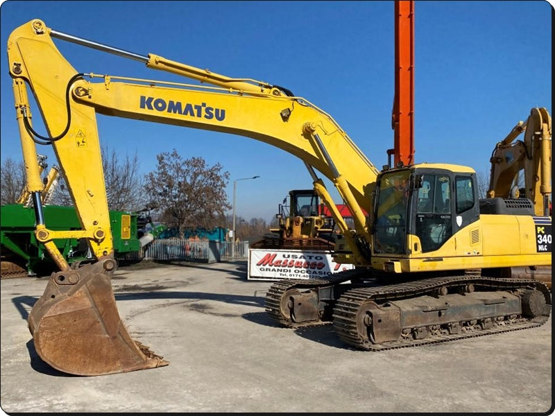 Catálogo de pecas Komatsu - PC340NLC-7k-E0 - escavadeira