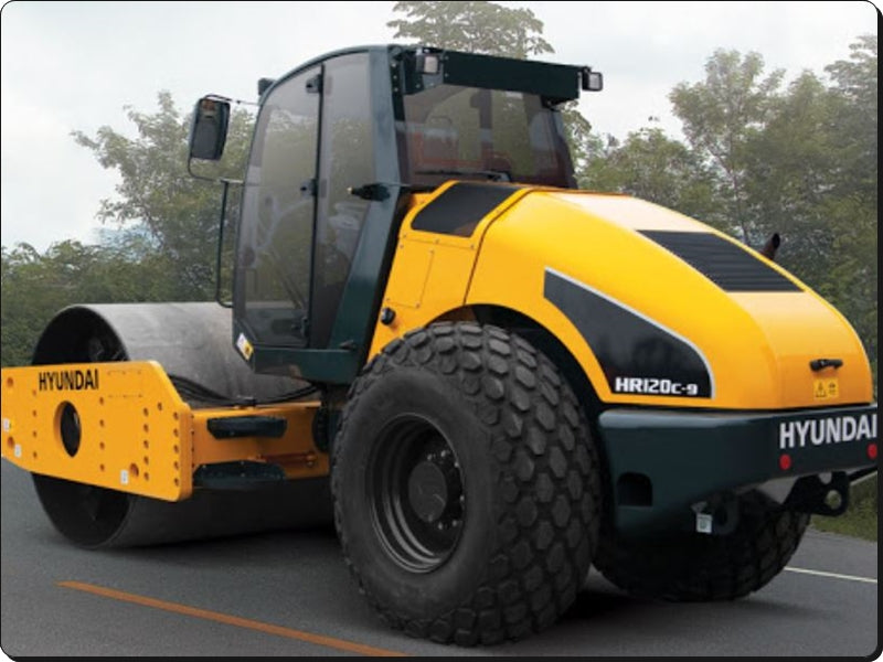 Manual De Serviço HYUNDAI - HR70-110-120-140C-9 - Compactador