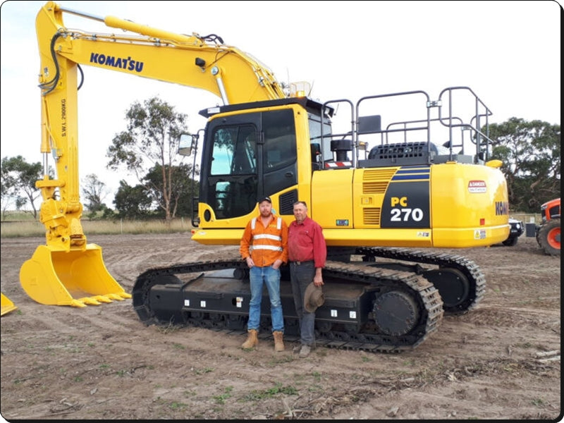 Catálogo de pecas Komatsu - PC270-7-AG - escavad. de esteira