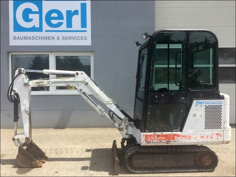 Manual De Serviço BOBCAT - X 320 - Escavadora Hidráulica