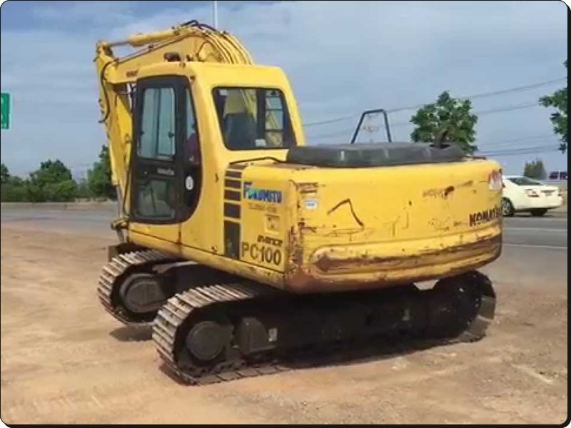 MANUAL DE SERVIÇO KOMATSU - PC100-6\\PC120-6 - EXCAVADEIRA HIDRAULICO