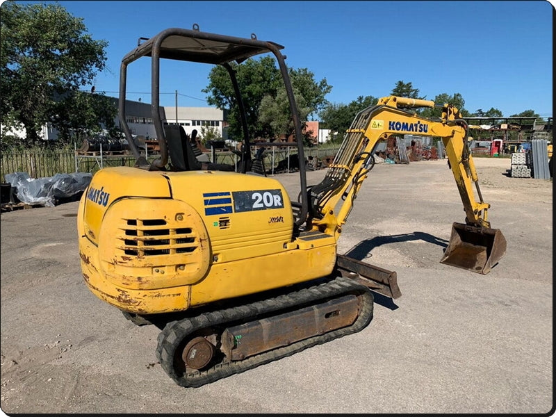 MANUAL DE SERVIÇO KOMATSU - PC20R-8\PC25R-8\PC27R-8 - EXCAVADEIRA HIDRAULICO