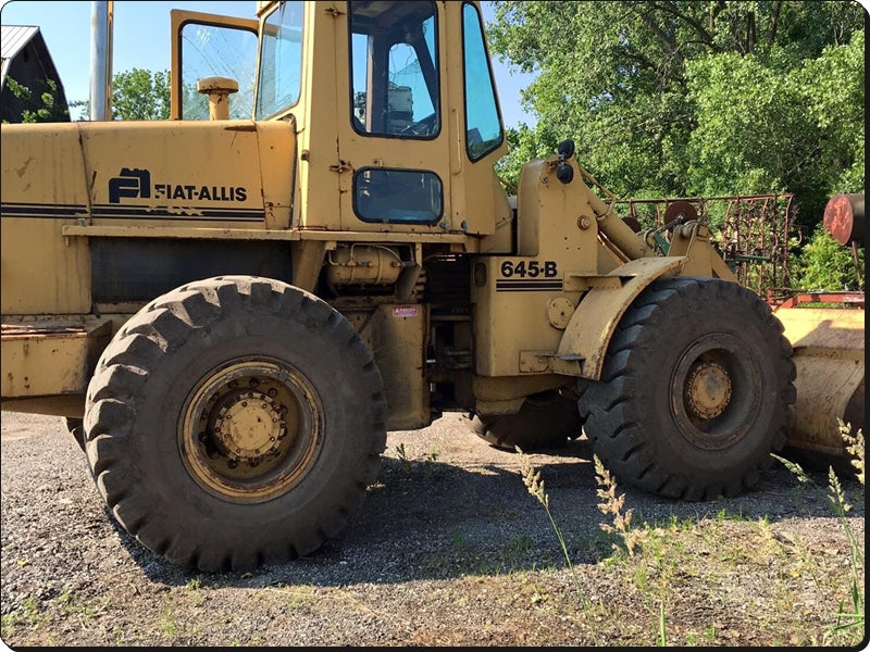 catalago de pecas retroescavadeira 645B fiat allis