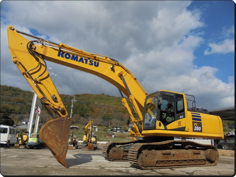 Catálogo de pecas Komatsu - PC350-8 - escavad. de esteira