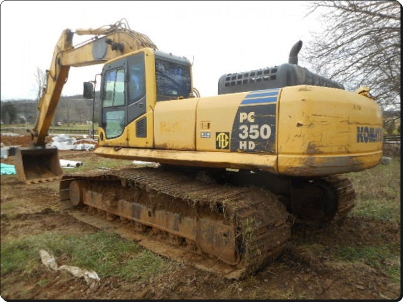 Catálogo de pecas Komatsu - PC350HD-8 - escavad. de esteira