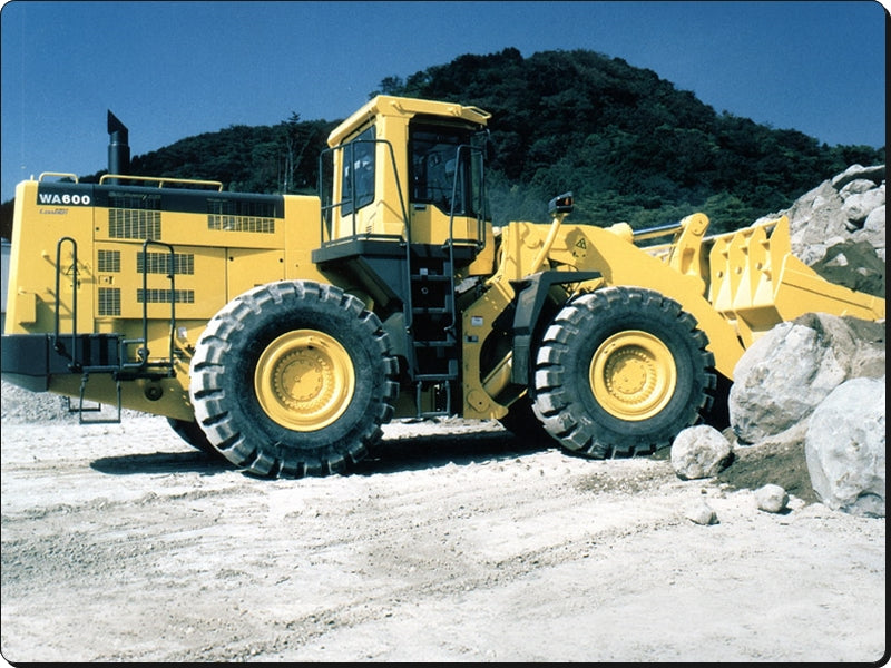 MANUAL DE SERVIÇO KOMATSU - WA600-3 - PA CARREGADEIRA