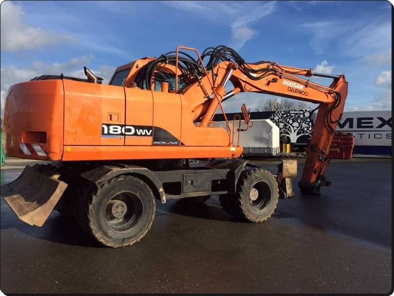 Catálogo de Peças - DOOSAN SOLAR 180W-V - ESCAVADORA DE RODAS
