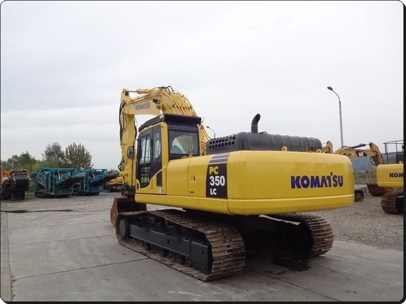 Catálogo de pecas Komatsu - PC350LC-6Z - escavad. de esteira