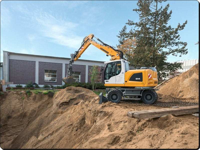 Manual De Servico LIEBHERR - A914 - A928 Standard - Excavador Hidraulico