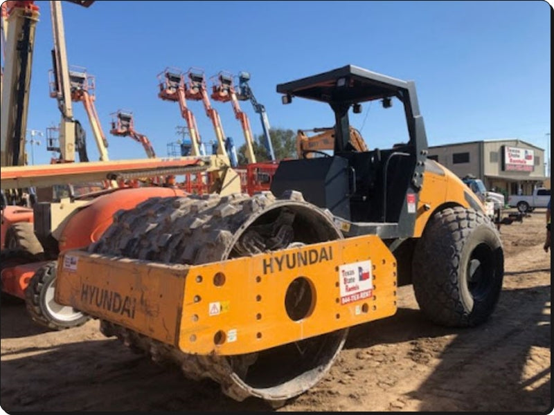 Manual De Serviço HYUNDAI - HR120C-9 - Compactador
