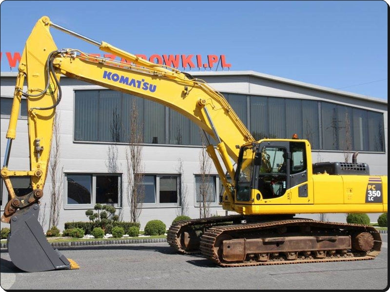 Catálogo de pecas Komatsu PC350LC-7-BA - escavad. de esteira