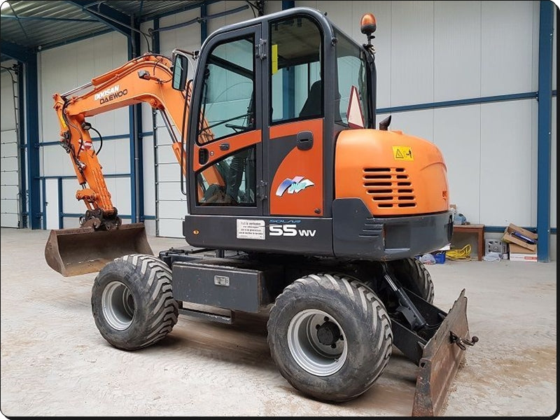 Catálogo de Peças - DOOSAN SOLAR 55W-V - ESCAVADORA DE RODAS