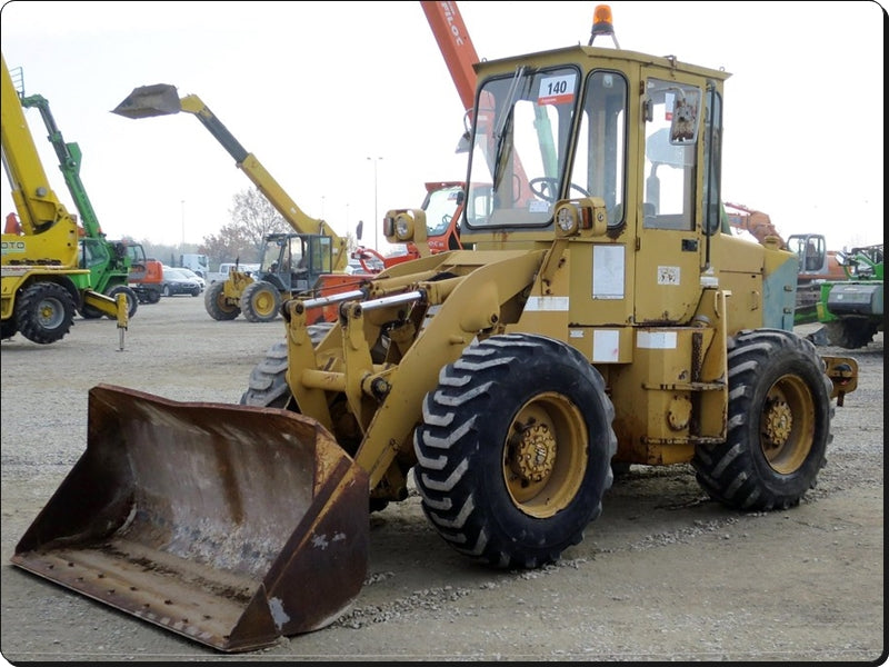 catalago de pecas retroescavadeira FR7 fiat allis