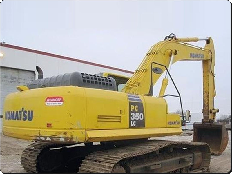 Catálogo de pecas Komatsu PC350LC-8M0 - escavad. de esteira