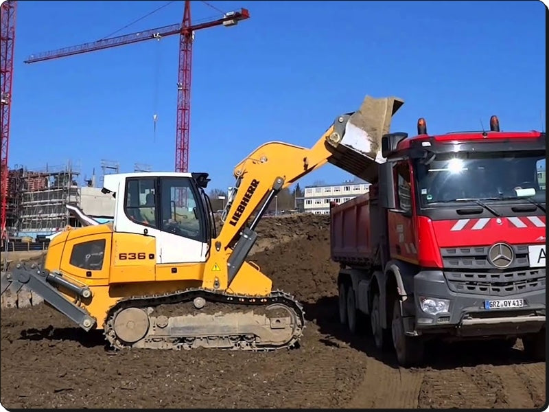 Manual De Servico LIEBHERR - LR 636-1725 05 G8.0 - Carregadores De Esteira
