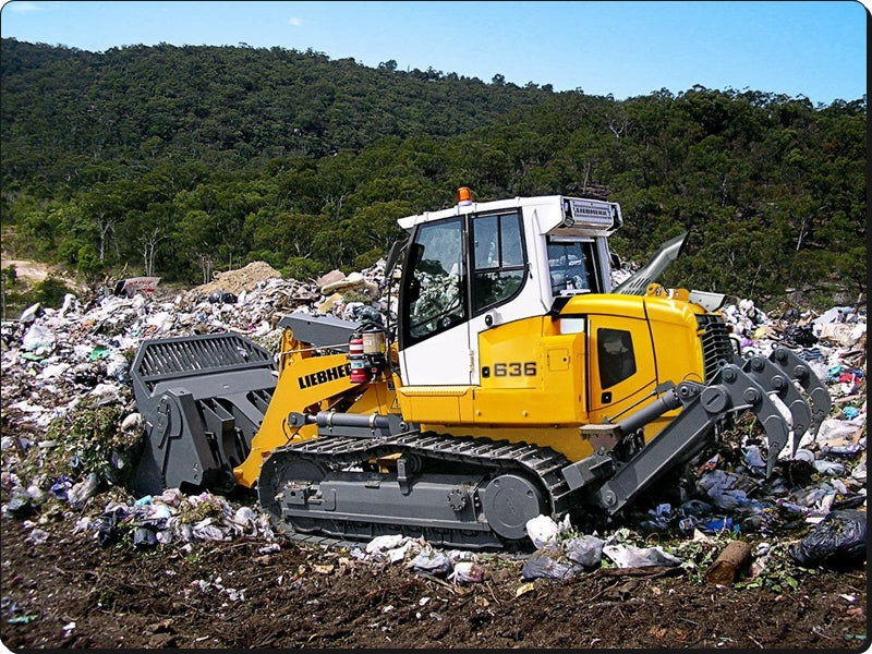 Manual De Servico LIEBHERR - LR 636-1725 4F G8.0 - Carregadores De Esteira