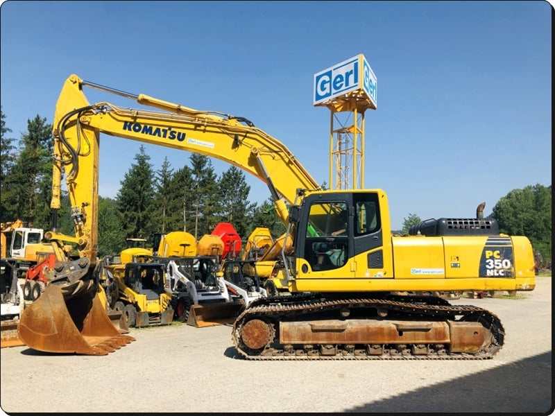 Catálogo de pecas Komatsu - PC350NLC-8 - escavad. de esteira