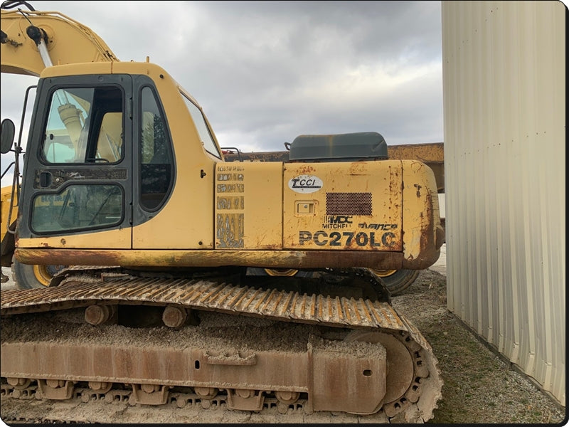 Catálogo de pecas Komatsu - PC270LC-6LE- escavad. de esteira