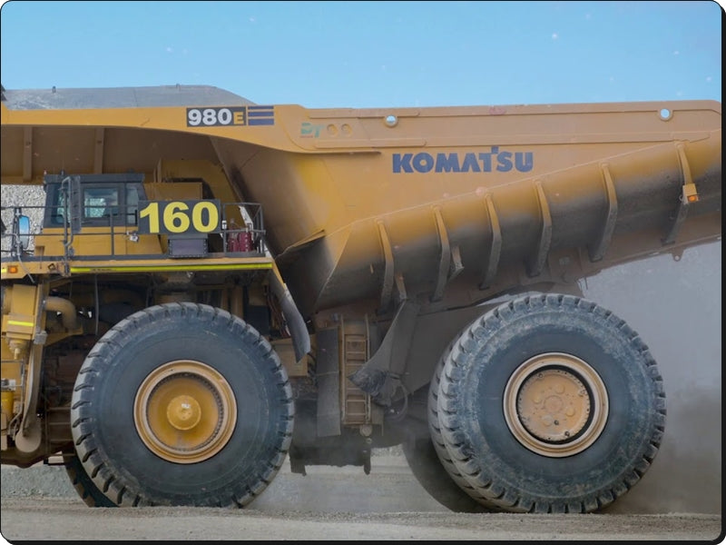 Catálogo de pecas Komatsu - AFE73-A 980E-4- Cam. Bascul.