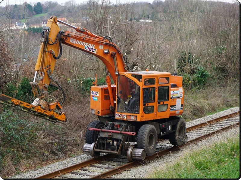Catálogo de Peças - DOOSAN DX160W RAIL WAY - ESCAVADORA DE RODAS