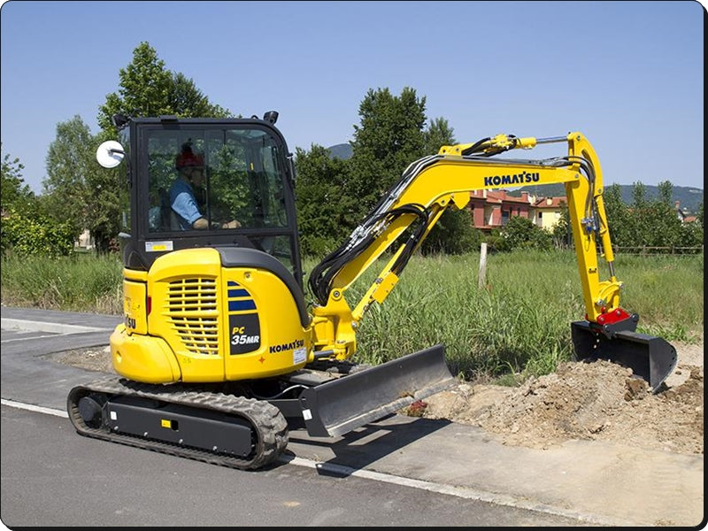 Catálogo de pecas Komatsu PC35MR-2 - escavad. de esteira