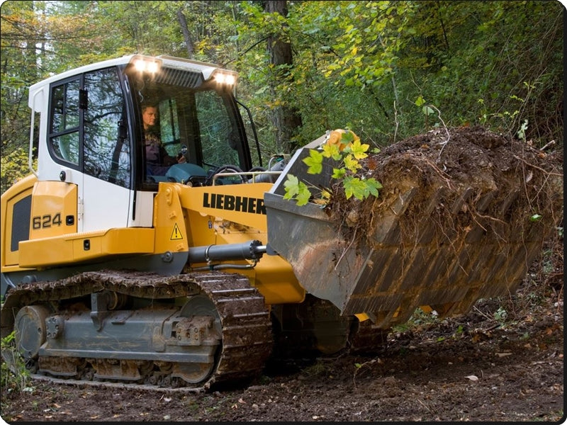 Manual De Servico LIEBHERR - PR 716-1422 - Trator De Esteira