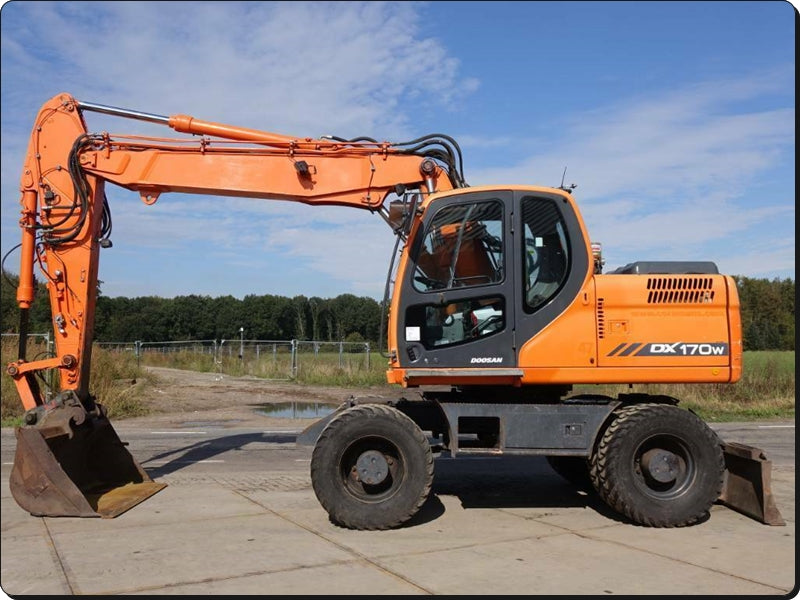 Catálogo de Peças - DOOSAN DX170W - ESCAVADORA DE RODAS