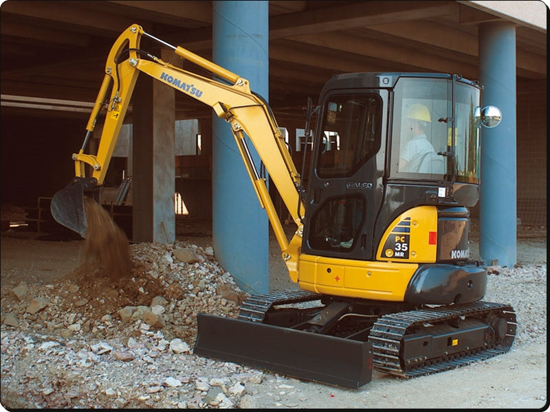 Catálogo de pecas Komatsu PC35MR-3 - escavad. de esteira