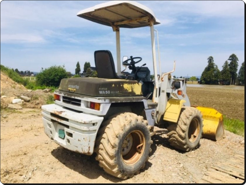 MANUAL DE SERVIÇO KOMATSU - WA50-3 - PA CARREGADEIRA