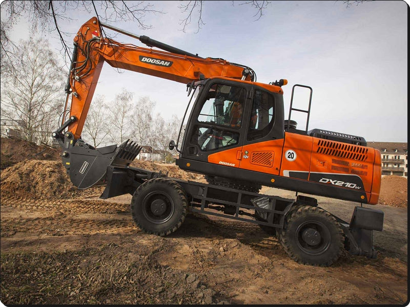 Catálogo de Peças - DOOSAN DX210W - ESCAVADORA DE RODAS