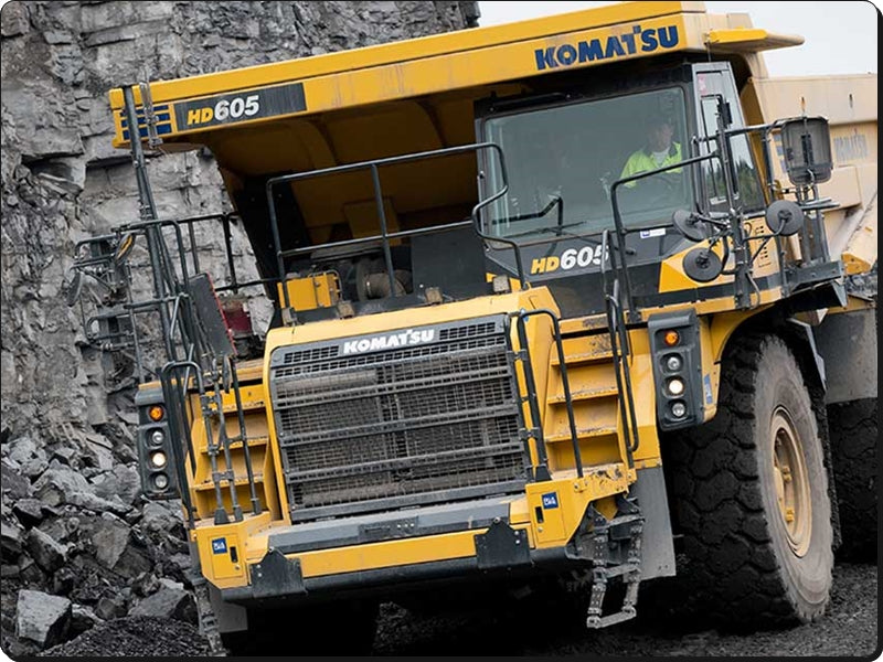 Catálogo de pecas Komatsu - HD605-7E0 - Cam. Basculantes