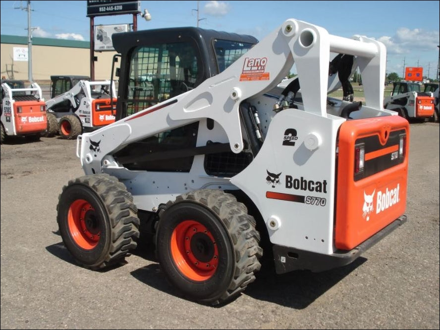 Manual De Serviço BOBCAT - S770 - Mini Carregadeira