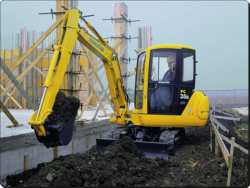 Catálogo de pecas Komatsu PC35R-8 - escavad. de esteira