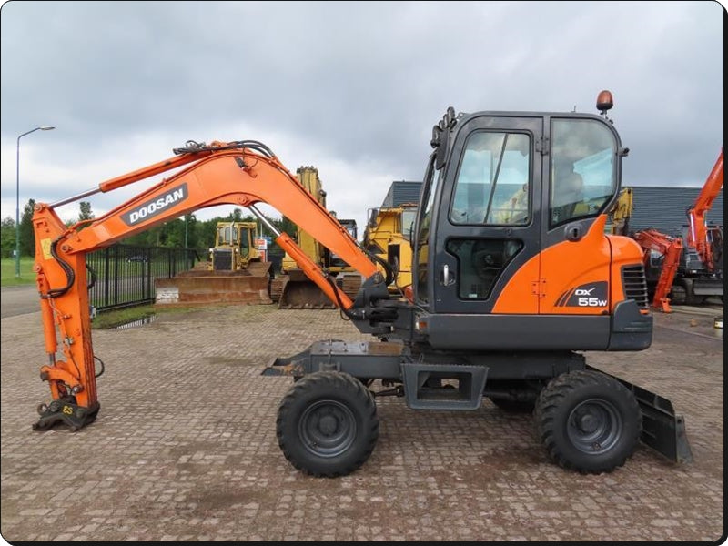 Catálogo de Peças - DOOSAN DX55W - ESCAVADORA DE RODAS