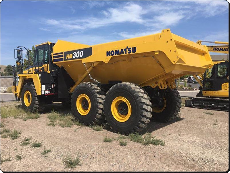 Catálogo de pecas Komatsu - HM300-1 - Cam. Basculantes