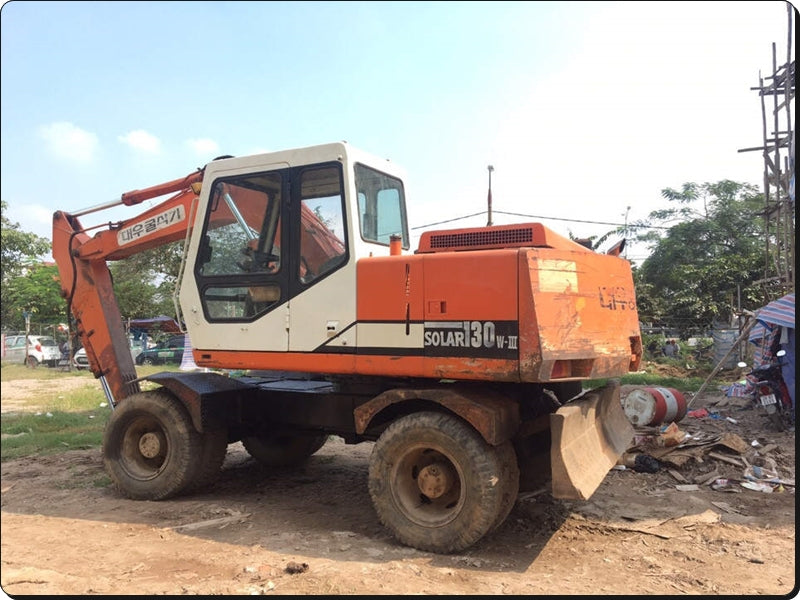 Catálogo de Peças - DOOSAN SOLAR 130W-III - ESCAVADORA DE RODAS