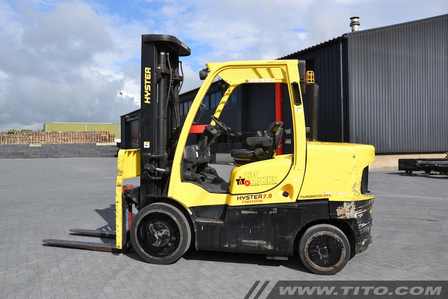 MANUAL DE SERVIÇO HYSTER - S6.0FT, S7.0FT - (F024) - EMPILHADEIRA