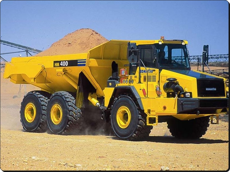 Catálogo de pecas Komatsu - HM400-3M0 - Cam. Basculantes
