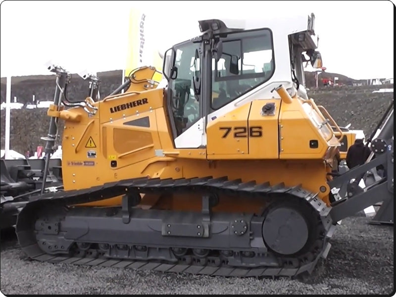 Manual De Servico LIEBHERR - PR 726-1793 4F G8.0 - Trator De Esteira