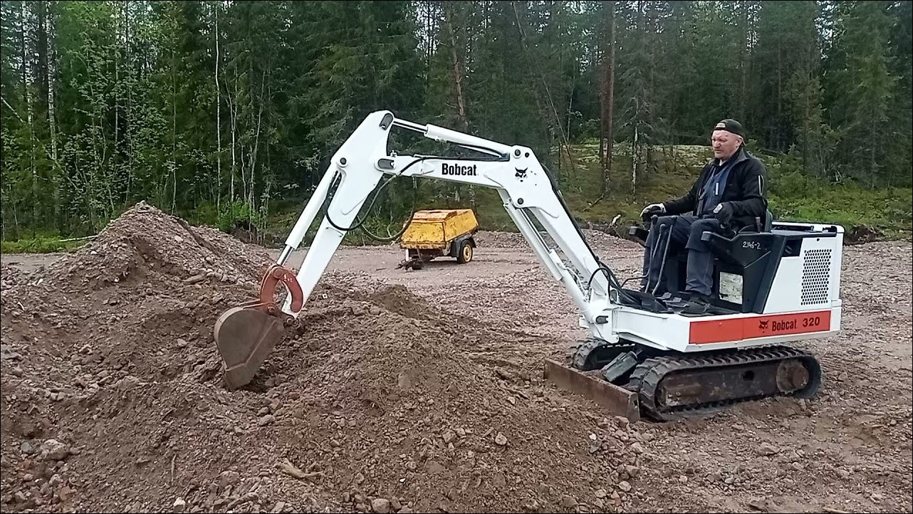 Manual De Serviço BOBCAT - 320\320 L\322 - Escavadora