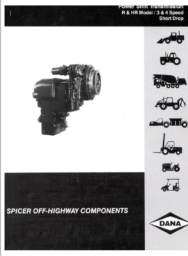 MANUAL DE SERVIÇO TRANSMISSÃO - R & HR32000 3 & 4 SPEED SD