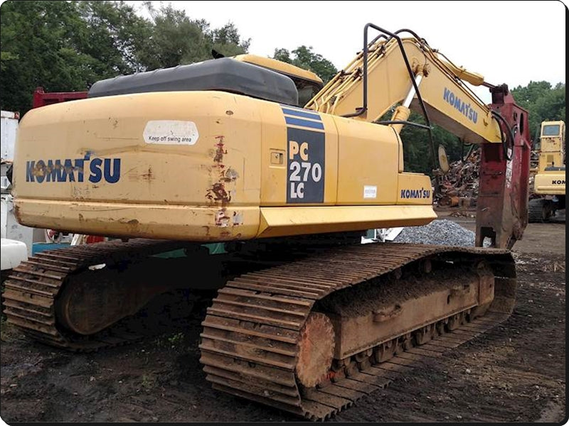 Catálogo de pecas Komatsu - PC270LC-7L - escavad. de esteira