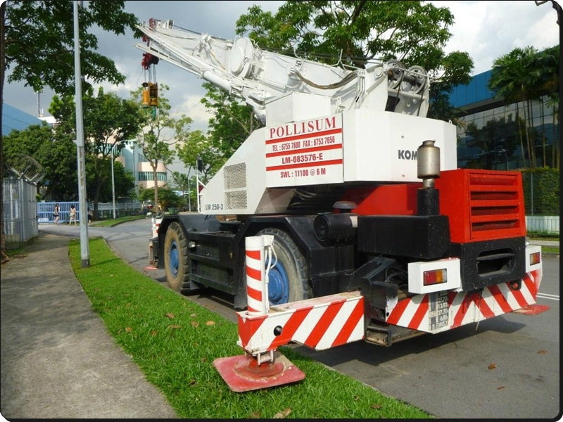 Catálogo de pecas Komatsu - LW250L-1H - Guindastes Móveis