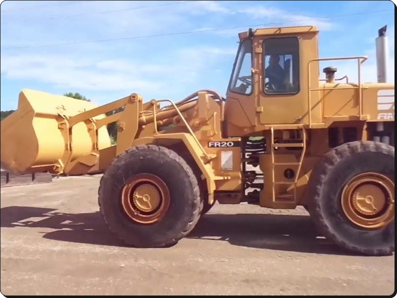 catalago de pecas retroescavadeira FR20 fiat allis