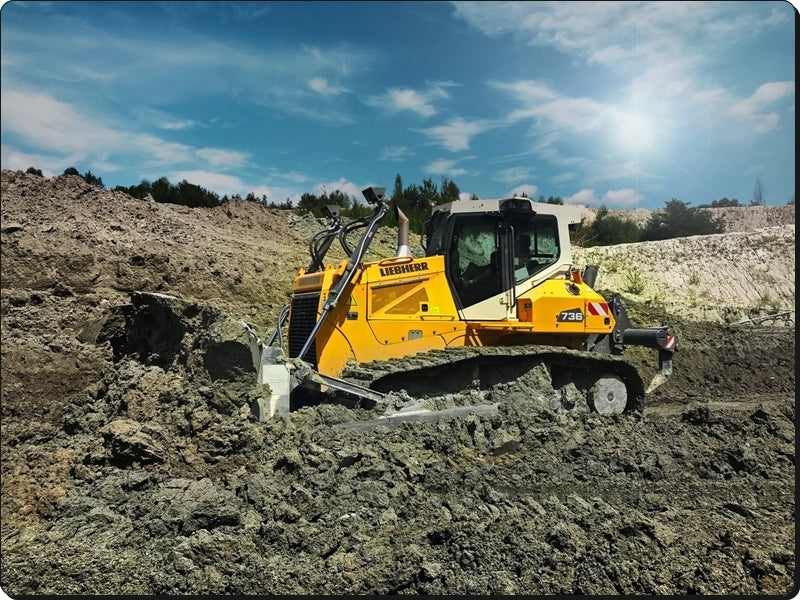 Manual De Servico LIEBHERR - PR 736-1153 - Trator De Esteira