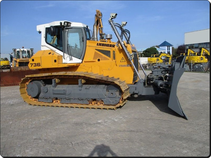 Manual De Servico LIEBHERR - PR 736-1154 - Trator De Esteira