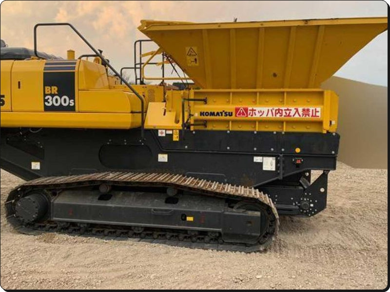 Catálogo de pecas Komatsu - BR300S-2-M1 - Triturad. E Reciclad.