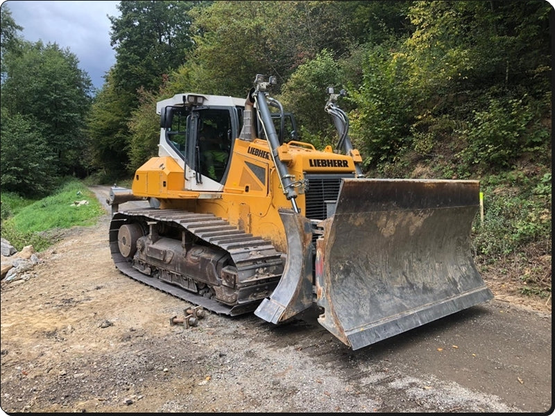 Manual De Servico LIEBHERR - PR 736-1155 - Trator De Esteira