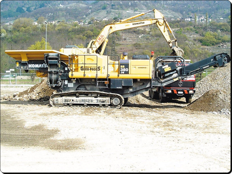 Catálogo de pecas Komatsu - BR380JG-1 - Triturad. E Reciclad.