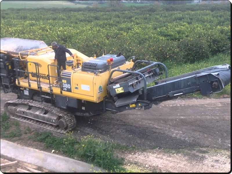 Catálogo de pecas Komatsu - BR380JG-1E0 - Triturad. E Reciclad.